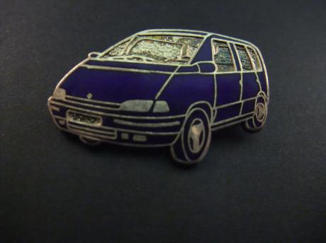 Renault Espace II MPV blauw
